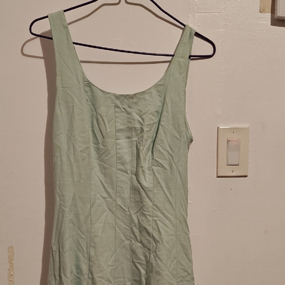 Elegant Mint Green Maxi Dress